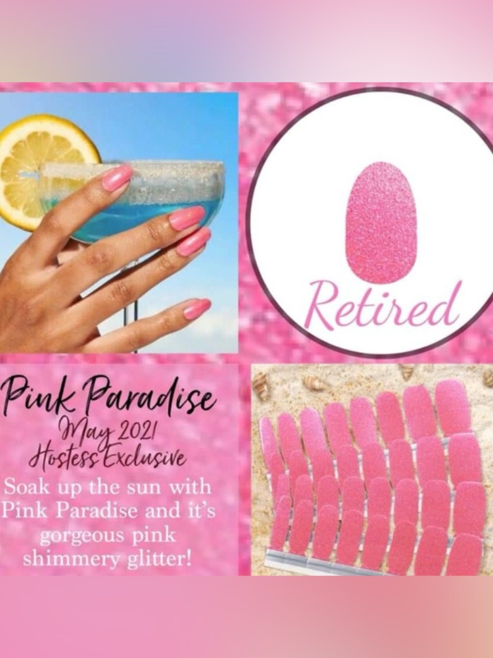 Exclusive Color Street Pink Paradise